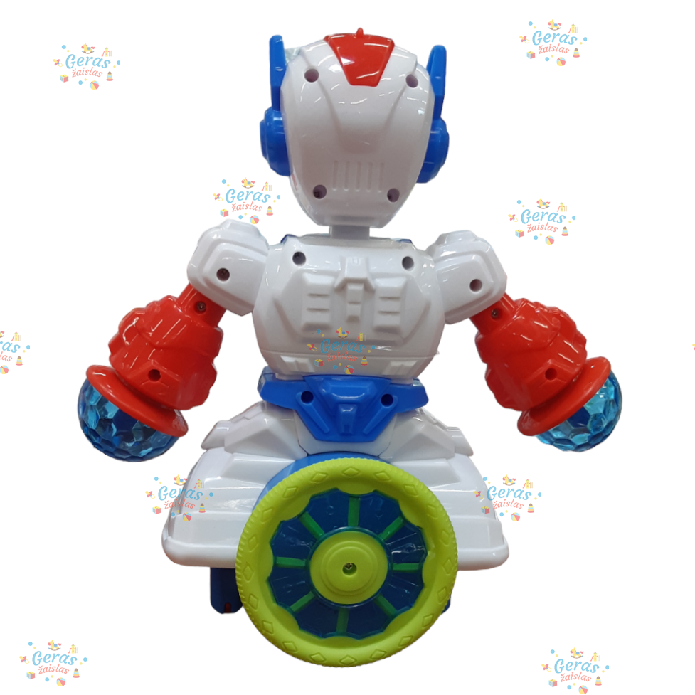 Šokantis Robotas su 3D šviesom 2 Šokantis Robotas su 3D šviesom 2