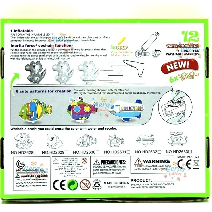 Spalvinimo rinkinys 2