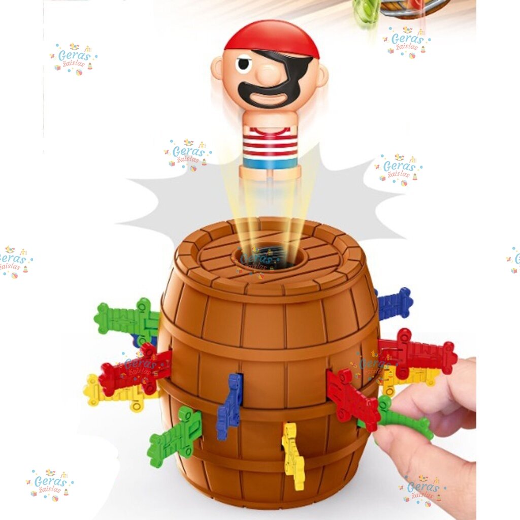 Stalo žaidimas „Šokinėjantys Piratai“