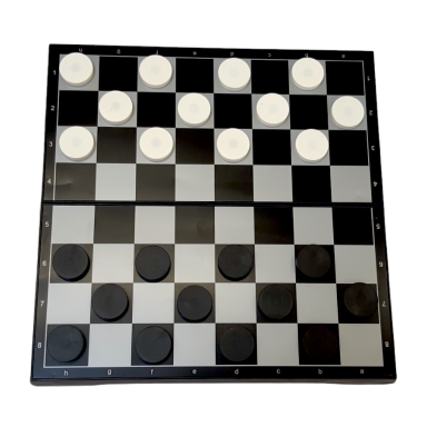 Stalo žaidimas Šaškės 30,5x30,5 cm Stalo žaidimas Šaškės 30,5x30,5 cm