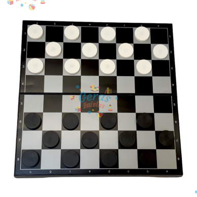 Stalo žaidimas Šaškės 30,5x30,5 cm