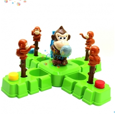 Stalo žaidimas su beždžionėmis 1