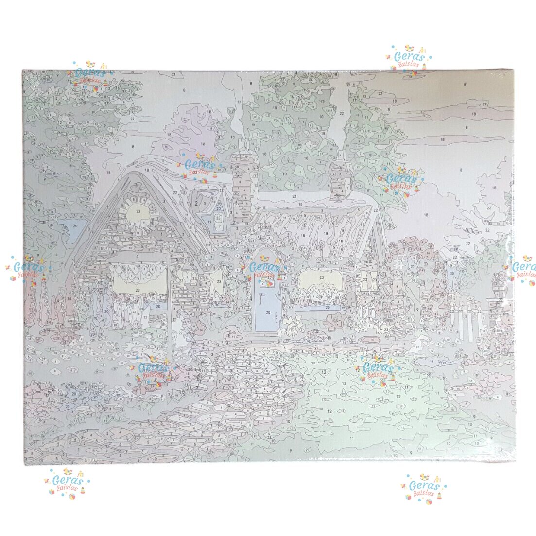 Tapyba pagal skaičius 39,5 x 49,6 cm 1 Tapyba pagal skaičius 39,5 x 49,6 cm 1