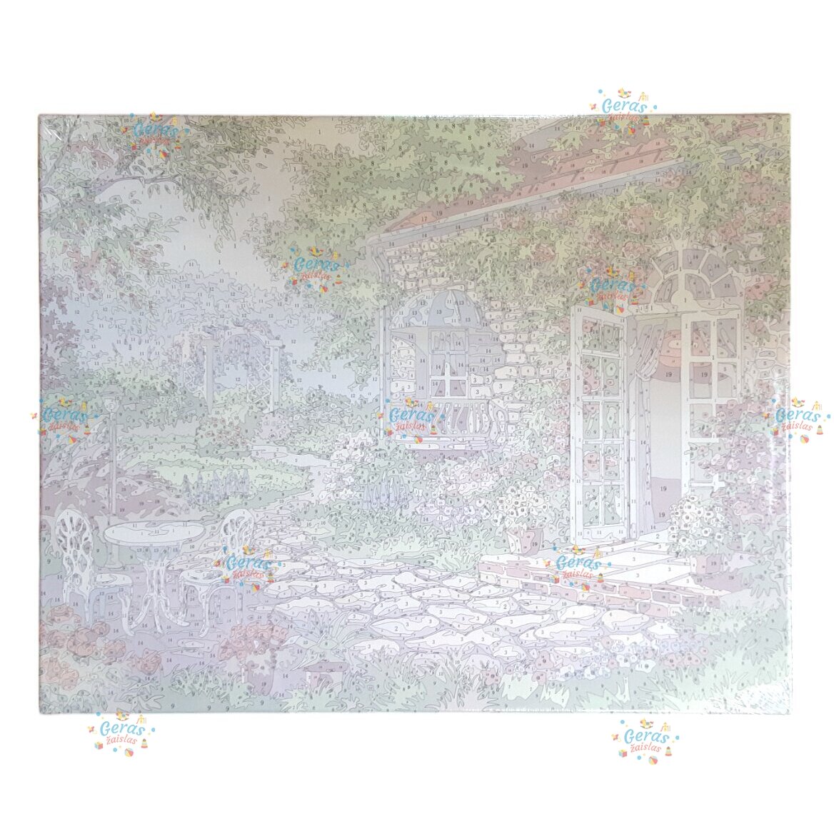 Tapyba pagal skaičius 39,5 x 49,6 cm 1