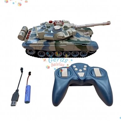 Tankas su nuotolinio valdymo pulteliu 1