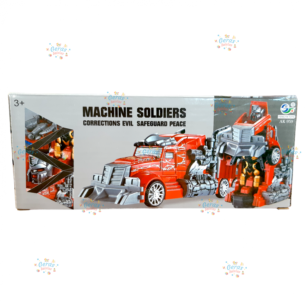 Transformeris - automobilis Feng Fa Toys 6 Transformeris - automobilis Feng Fa Toys 6