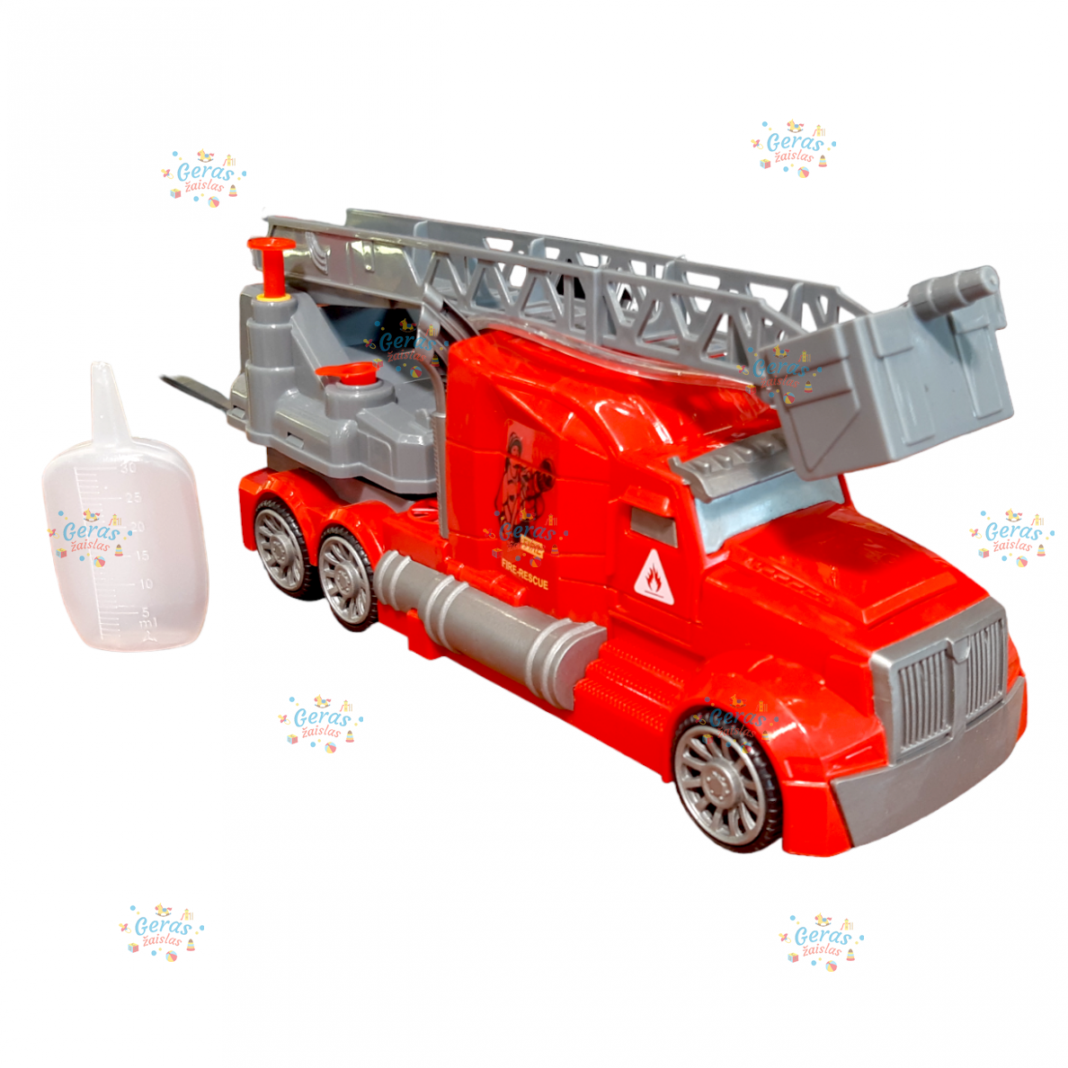 Transformeris gaisrinė mašina - karys Feng Fa Toys 1