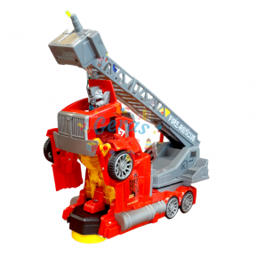 Transformeris gaisrinė mašina - karys Feng Fa Toys