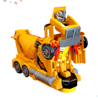 Transformeris - automobilis Feng Fa Toys, geltonas Transformeris - automobilis Feng Fa Toys, geltonas