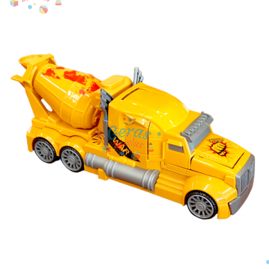 Transformeris - automobilis Feng Fa Toys, geltonas 1