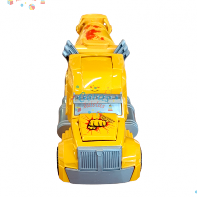 Transformeris - automobilis Feng Fa Toys, geltonas 3