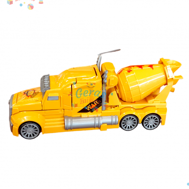 Transformeris - automobilis Feng Fa Toys, geltonas 2