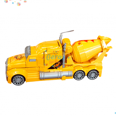 Transformeris - automobilis Feng Fa Toys, geltonas 2 Transformeris - automobilis Feng Fa Toys, geltonas 2