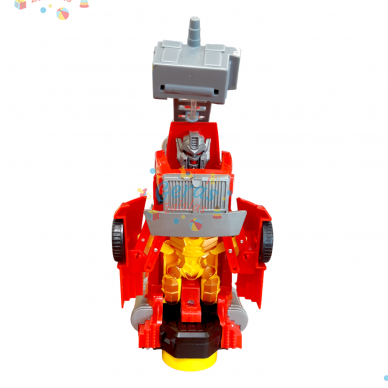 Transformeris gaisrinė mašina - karys Feng Fa Toys 2