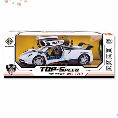 Valdomas policijos automobilis su pulteliu, 1:18 1