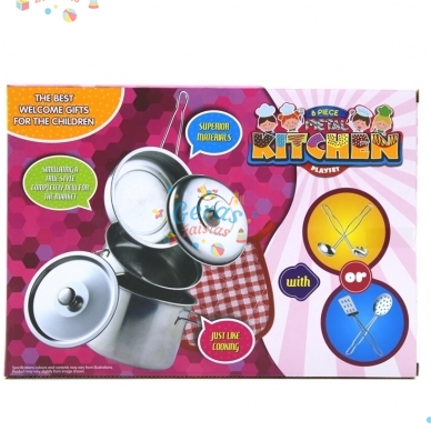 Virtuvės rinkinys metalinis 4 Virtuvės rinkinys metalinis 4