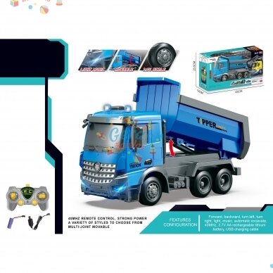 Žaislinis sunkvežimis su valdymo pultu Ying Jiang